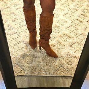 Corduroy Slouch Boots